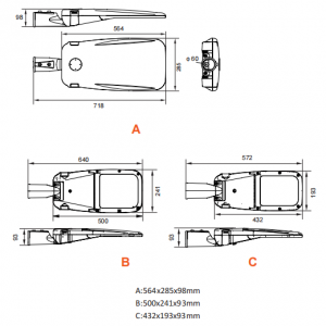 220 Volts With Lens Smd Ip66 Waterproof Outdoor Led Street Light